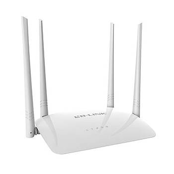 Wifi роутер для дому до 300 Mbps з 4-ма антенами та 2-ма портами LB-LINK BL-WR450H AV / Маршрутизатор