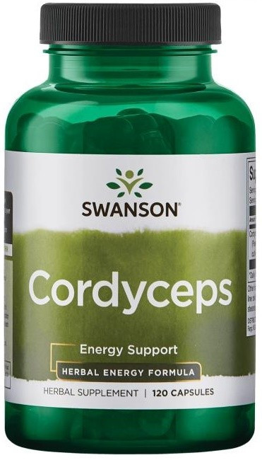 Гриб Кордицепс Swanson Cordyceps 600 мг 120 капс.