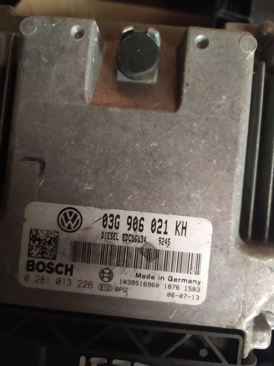 Блок керування двигуном фольцваген +2024, фото 1