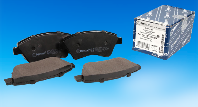 Комплект передніх гальмівних колодок на Renault Scenic 2 / MEYLE 025 239 3018