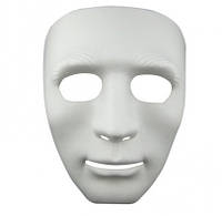Карнавальная маска Каонаси белая, Гражданин Мужчина, безликая