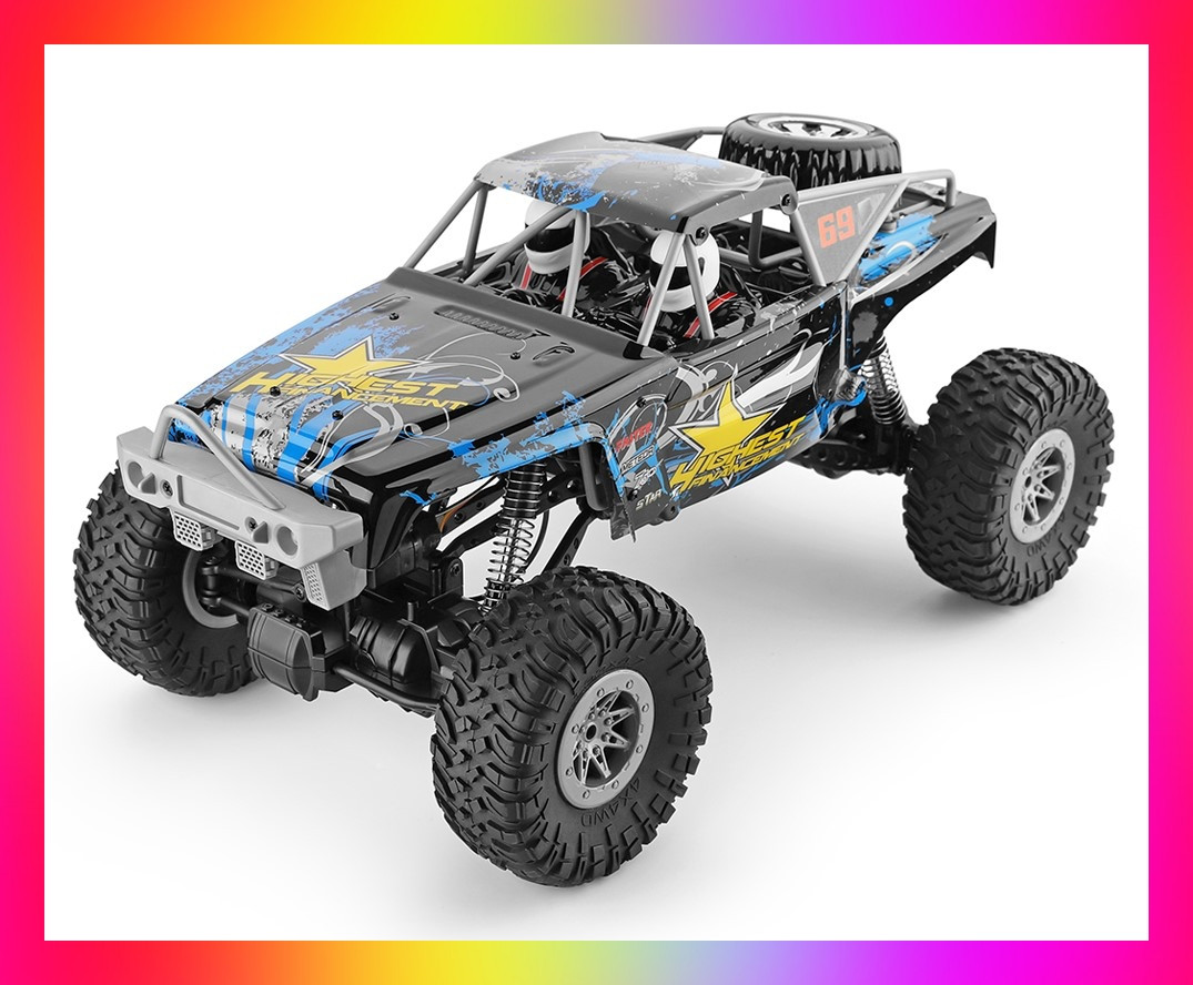 Дитяча машинка повнопривідний Краулер на радіокеруванні 1:10 WLTOYS 104310 4WD Джип Баггі всюдихід