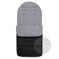 Демісезонний конверт на флісі в прогулянкову коляску