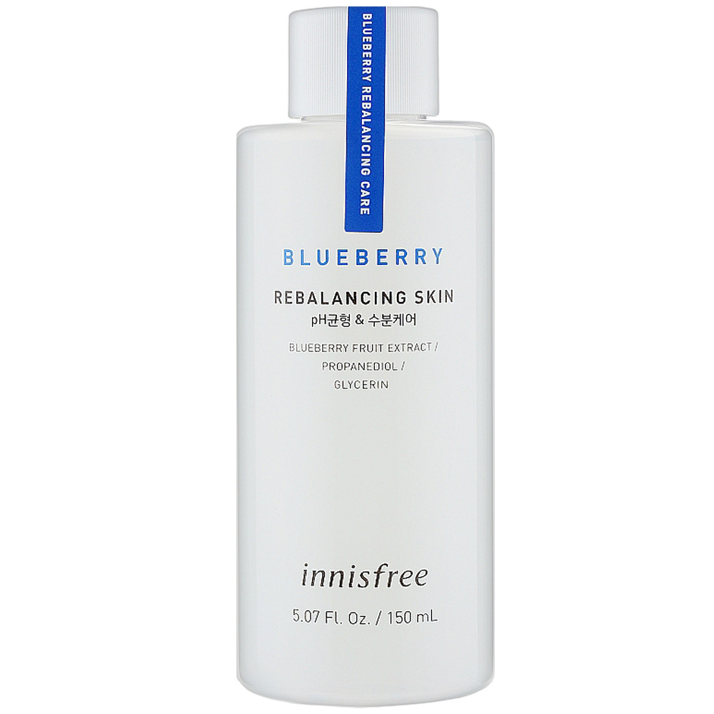 Балансуючий тонер з екстрактом чорниці Innisfree Blueberry Rebalancing Skin 150 мл, фото 1
