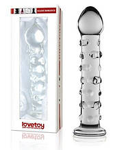 Скляний фалоімітатор Glass Romance 7" Clear