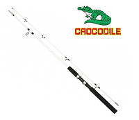 Спиннинг штекерный Crocodile 2.4м 100-250г белый