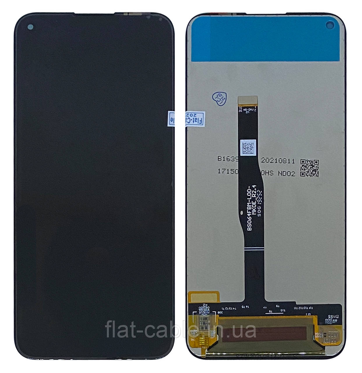 Дисплей + сенсор Huawei P40 Lite Чорний JNY-LX1 Nova 6 SE P20 Lite 2019 nova 5i nova 7 Оригіна (OEM)