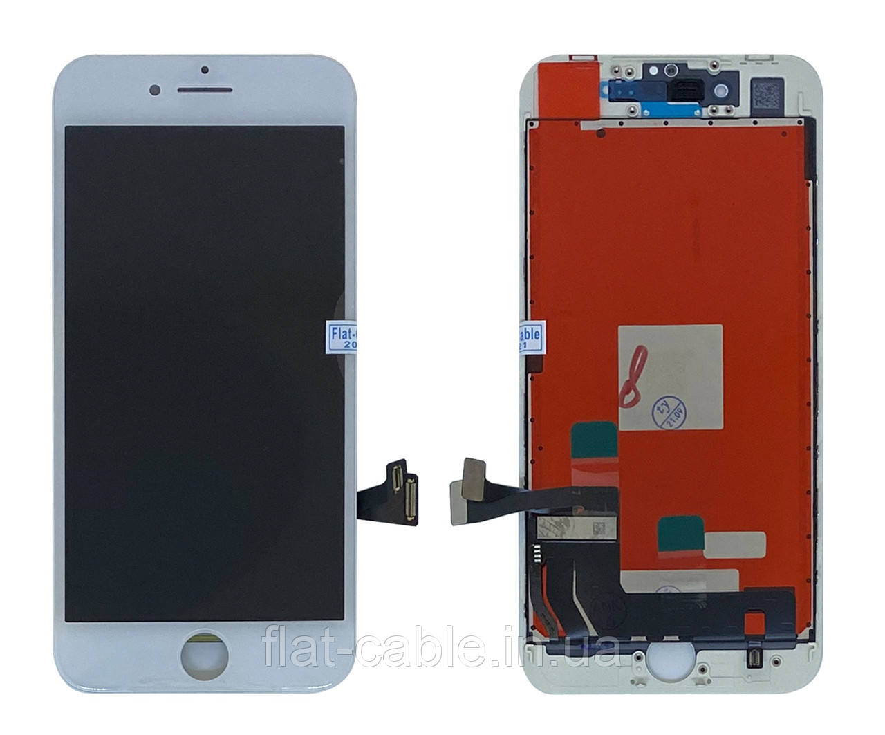 Дисплей (модуль) iPhone 8/ iPhone SE (2020) (A1863/ A1905/ A1906) Білий Original замінений шлейф