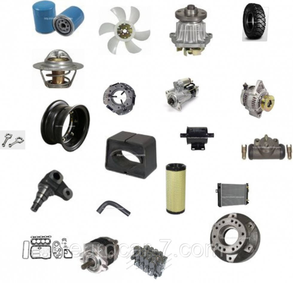 Запчастини вилкових навантажувачів Toyota, фото 1