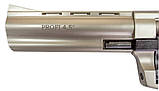 Револьвер флобера ZBROIA PROFI-4.5" (сатин / дерево) + 25 патронів у подарунок, фото 7