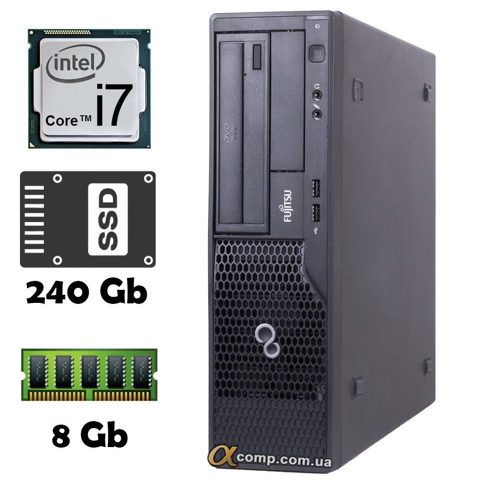 Fujitsu E510 (i7 3770 • 8Gb • ssd 240Gb) dt