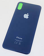 Задня кришка для iPhone XS, сіра, хорошої якості