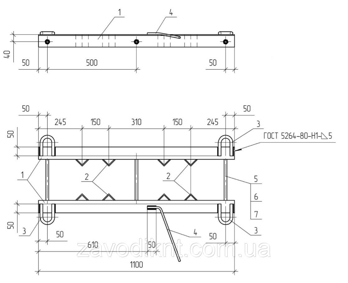 Траверсу ТМ2з022 2.15/4-03, фото 1