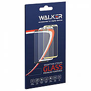 Захисне скло Full Glue Samsung A41/A415 2020 black WALKER