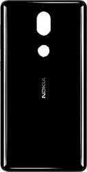 Задня панель корпусу (кришка акумулятора) для Nokia 7, оригінал Чорний