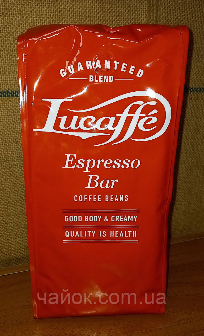 Кава в зернах Лукаффе Lucaffe Espresso Bar 1кг