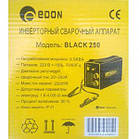 Інверторний зварювальний апарат Edon Black-250, фото 8