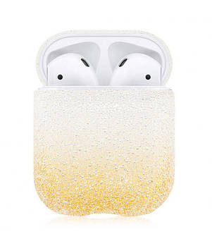 Чохли AirPods Блестки Mix Collor