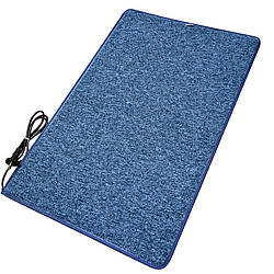 Теплий килим з підігрівом LIFEX WC 100х150 | Синій