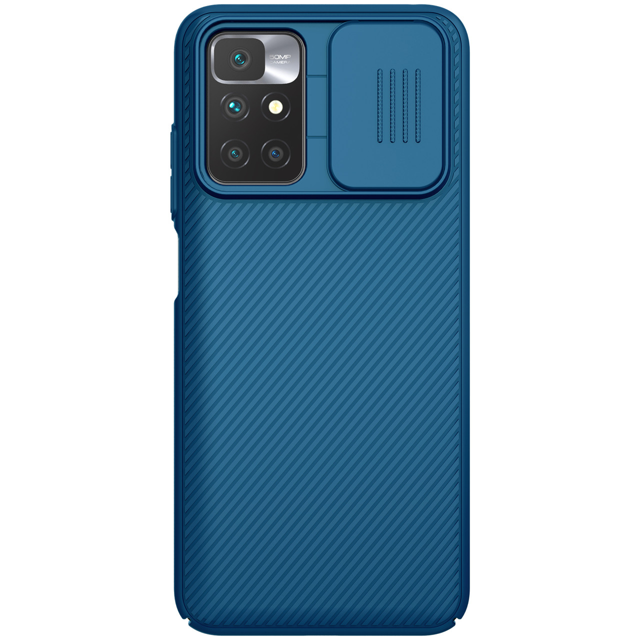 Захисний чехол Nillkin для Xiaomi Redmi 10 / Redmi 10 Prime (CamShield Case) Blue із захистом камери