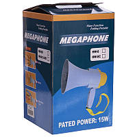 Громкоговоритель мегафон (рупор) Megaphone HW-8C 15W