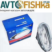 ФАРА ПРОТИВОТУМАННА LANOS чорний корпус "WESEM" ліва (22084)