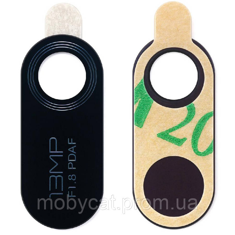 Скло камери Huawei Y6 2019 MRD-LX1 (чорне), фото 1