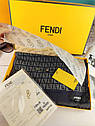 Кашеміровий шарф Fendi Фенді ТУРЦІЯ, фото 3