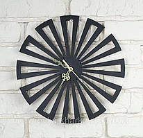 Дизайнерские настенные часы из дерева