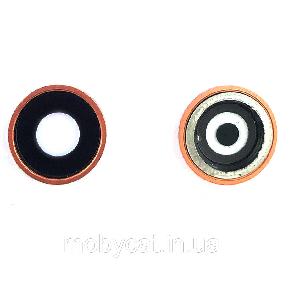 Скло камери Apple iPhone XR (з кораловим кільцем), фото 1