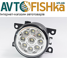 ФАРА ПРОТИТУМАННА NEXIA 150 (LOGAN, DUSTER, Богдан 2110) LED 90 мм. "EuroEX" (EX-74