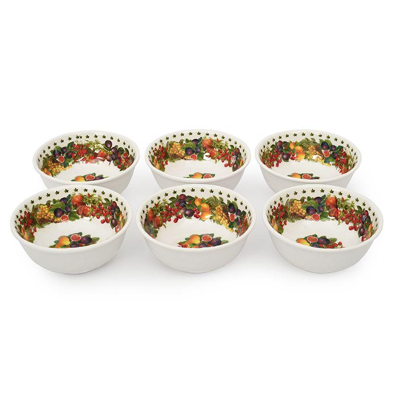 Набір із 6-ти глибоких меламінових піал із малюнком Le Primizie Brandani, фото 1