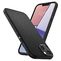Чохол Spigen для iPhone 13 mini - Liquid Air, Matte Black, фото 4