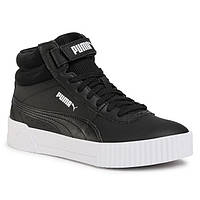 Женские высокие кроссовки Puma Carina Mid (Артикул: 37323305)