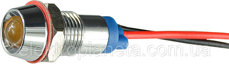 Сигнальна арматура лампа індикатор напруги AС22C-8 жовта 24V AC/DC  A0140030211 A0140030211, фото 1