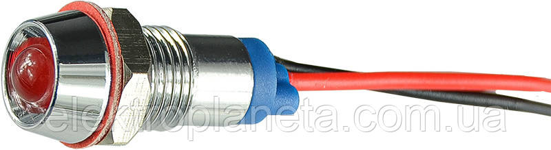 Сигнальна арматура лампа індикатор напруги AС22C-8 червона 24V AC/DC A0140030213 A0140030213, фото 1