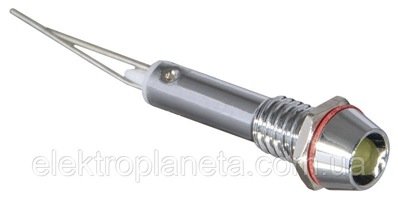 Сигнальна арматура лампа індикатор напруги AD22C-6 жовта 220V AC A0140030098 A0140030098, фото 1