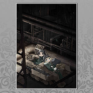 Плакат А4 Аніме Girls' Last Tour 003