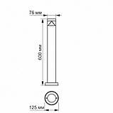 LED Світильник архітектурний AR05 IP54 VIDEX 3W 2700K (60 см), фото 4