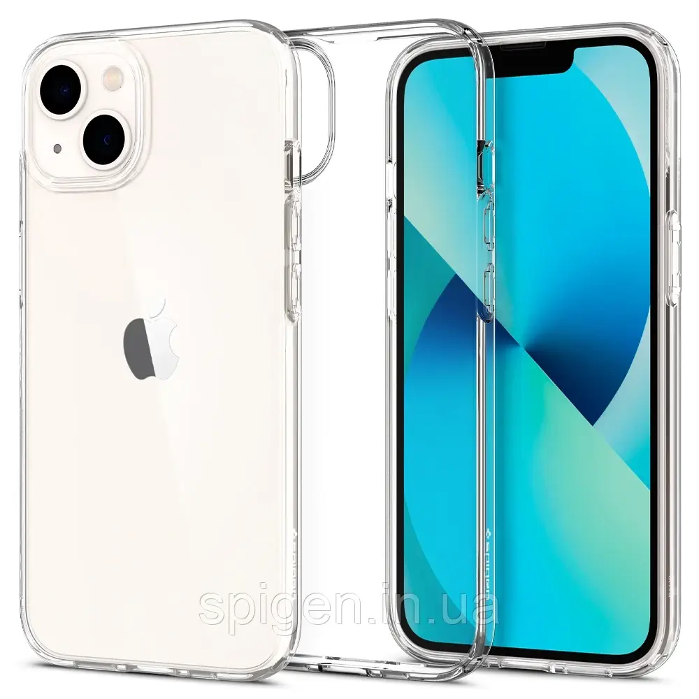 Чохол Spigen для iPhone 13 - Liquid Crystal, Crystal Clear