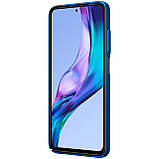 Захисний чохол Nillkin для Xiaomi Redmi 10 / 10 Prime (Super Frosted Shield) Blue Синій, фото 5