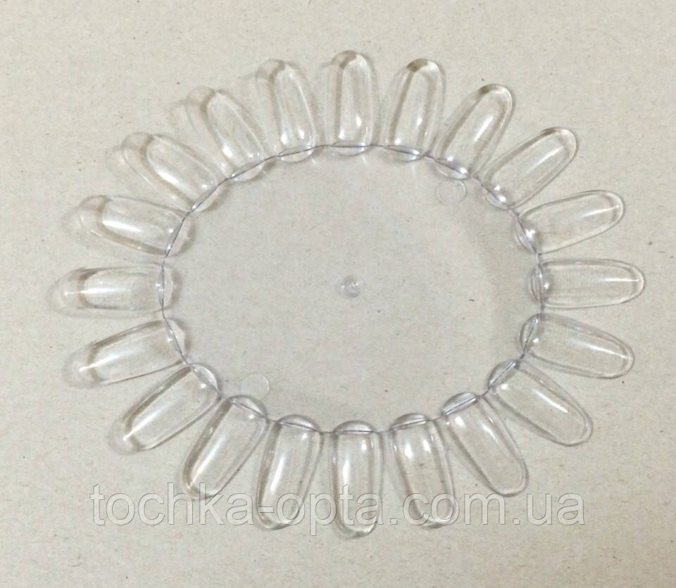 Дисплей Ромашка для зразків лаку Колір Прозорий, фото 1