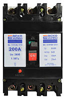 Автоматичний вимикач силовий автомат корпусний УКРЕМ ВА-2004N/250 3р 200А АСКО A0010040069