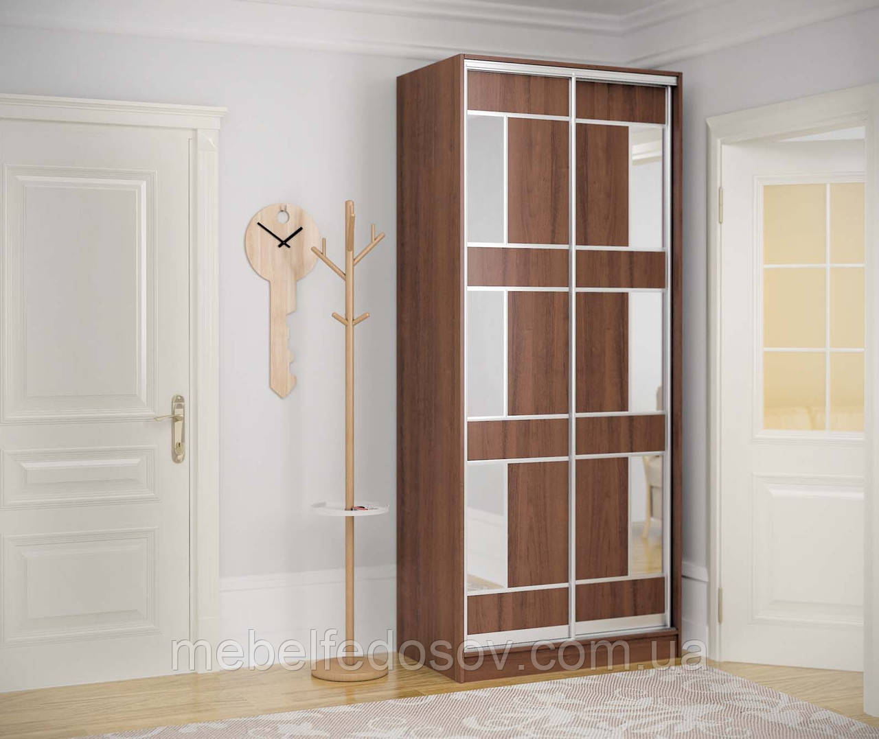 Шафа-купе 2-х2. 900х600х2400, Київський Стандарт, фото 1