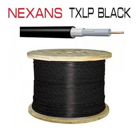 Одножильний відрізний кабель Nexans TXLP Black Drum 0,7 Ом/м