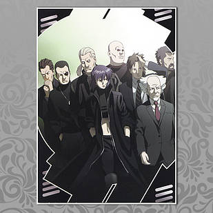 Плакат A4  Аніме Ghost In The Shell 005