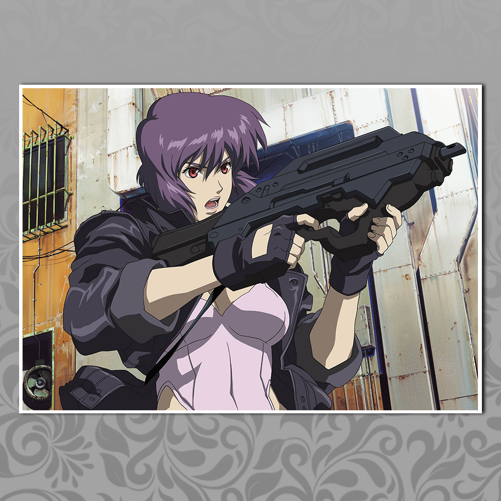 Плакат A4 Аніме Ghost In The Shell 008