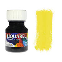 Акварельная краска жидкая Liquarel 110 Желтый светлый 30 мл Renesans Польша