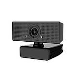 Веб-камера WebCam C60 Full HD 1080p з вбудованим мікрофоном (Чорний), фото 3