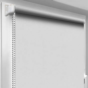 Тканеві ролети Oasis блекаут білі (ширина 40 см , висота 170 см)